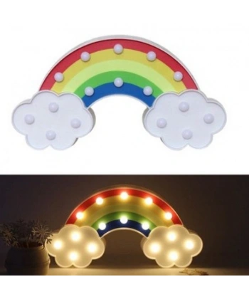 Led Işıklı Gökkuşağı Gece Lambası
