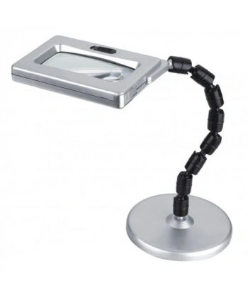 Masa Üstü Akrobat    2.5x100x50.80x20 Mercekli Işıklı Büyüteç