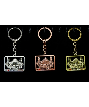 Metal Ayasofya Anahtarlık Alk2200