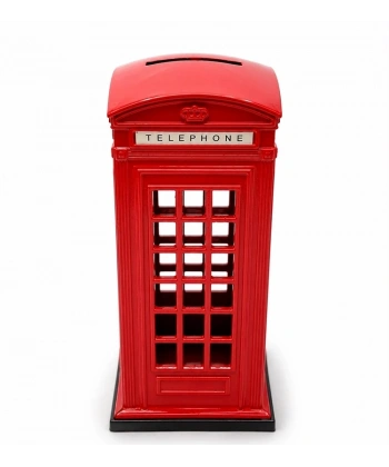 Metal Telefon Kulübesi Kumbara Alk5391