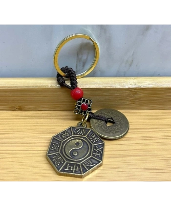 Metal Yin Yang Anahtarlık Alk4457