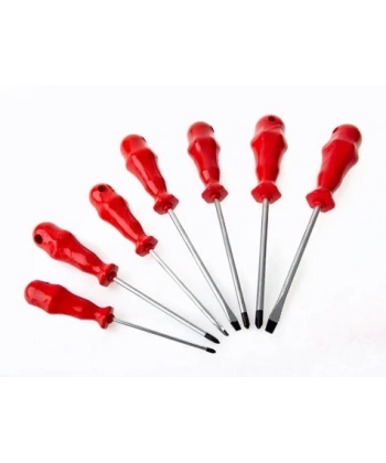 Mıknatıslı Düz Yıldız Tornavida Seti - 7 Parça