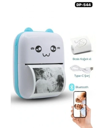 Mini Printer Etiket Çıkarıcı Yazıcı