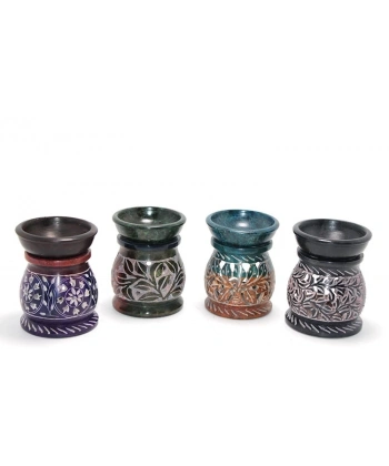 Obsidian Taşı Buhurdanlık Ksk2231