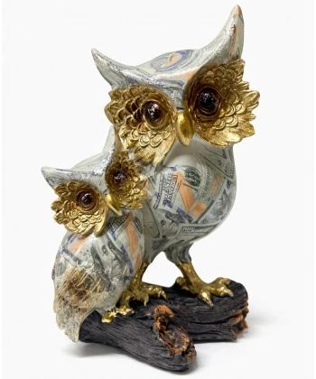 Özel Tasarım Polyester Baykuş  Aalk4359