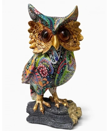 Özel Tasarım Polyester Baykuş  Alk4351