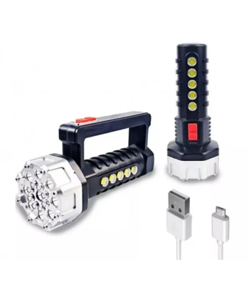 P-17 17+5 Cob Ledli Işıldak Fener