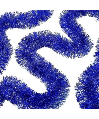 Parti İçin Mega Kalın Sim Süs 2 Metre Uzunluk 10 Cm Genişlik Mavi İthal