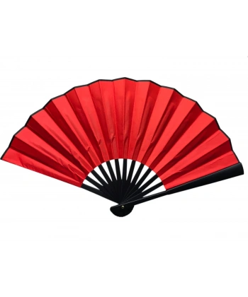 Plastik Kumaş Yelpaze 12li Kırmızı