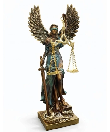 Polyester Kanatlı Adalet Biblosu Alk4418