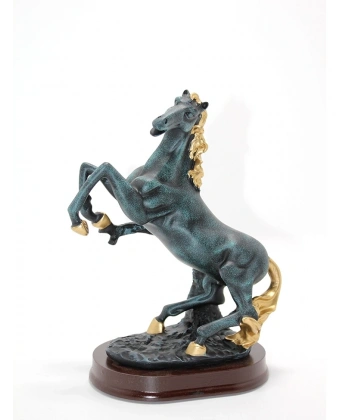 Polyester Şahlanmış At Figürü  Alk1625