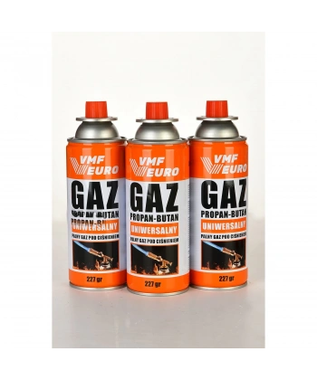 Remtas Vmf Eurogaz Kamp Ocak Gazı Valfli Kartuş 227gr - 3 Adet