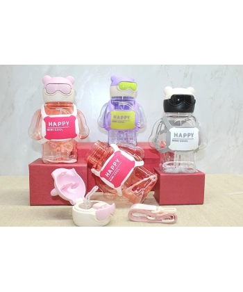 Sevimli 3d Desenli Su Matarası Bpa İçermez  Alk3141