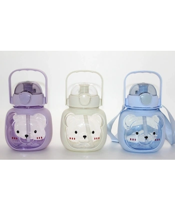 Sevimli Ayıcık Tasarımı Matara Suluk Alk4647