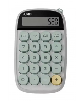 Sevimli Kare Tuşlu 10 Haneli Ldc Ekran Hesap Makinası Yeşil