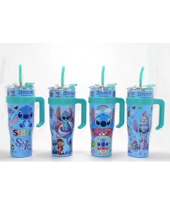 Sevimli Stitch Pipetli Termos & Suluk Alk4712