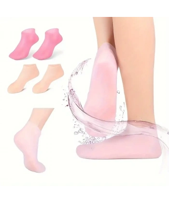 Silikon Jel Ayak Nemlendirici Çorap