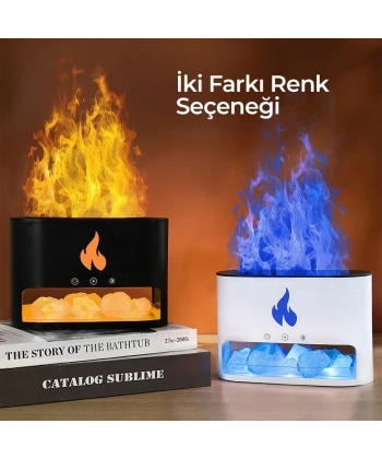 Simülasyon Şömine Buhar Makinesi