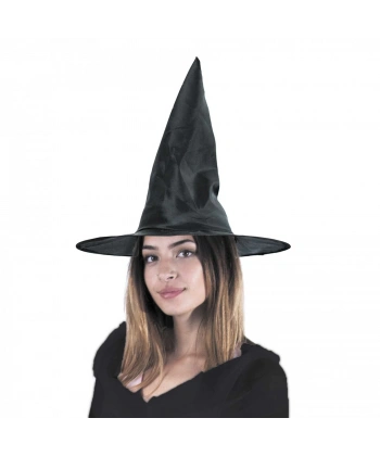 Siyah Renk Cadı Şapkası