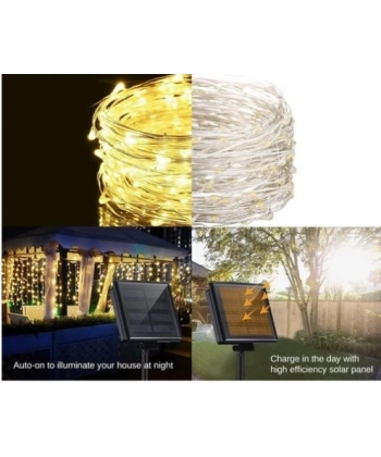 Solar Peri Led 20m 200 Led Gün Işığı