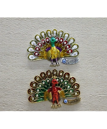 Swaroski Tavuskuşu Magnet Alk3852