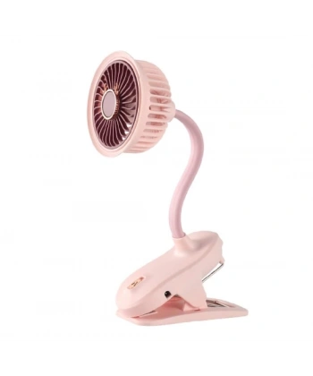 Taşınabilir Mini Klips Bebek Arabası Fanı, Fan Elektrikli Soğutma Hava Sirkülatöründe 360 Derece Dönebilen Klips