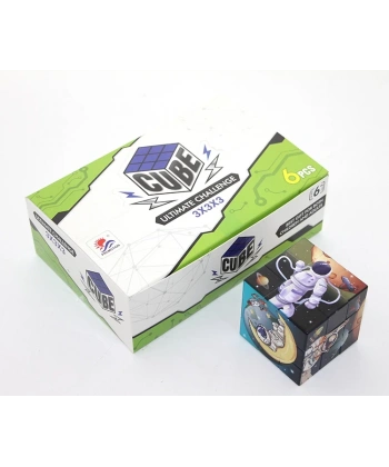 Uzay Temalı Küp Yapboz 8935