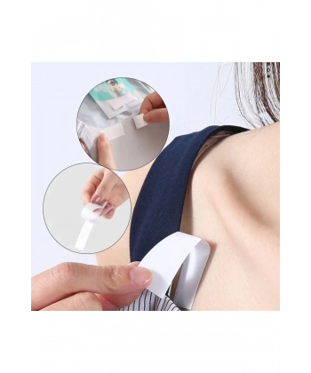 Vücut Ve Kıyafet Için Çift Taraflı Sabitleme Dekolte Abiye Gelinlik Elbise Sütyen Bantı