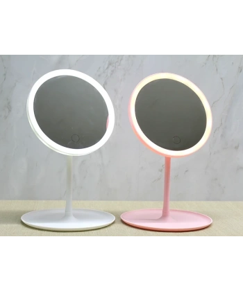 Yuvarlak Ledli Makyaj Aynası Alk4909