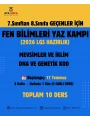7.Sınıftan 8.Sınıfa Geçenler İçin FEN BİLİMLERİ YAZ KAMPI