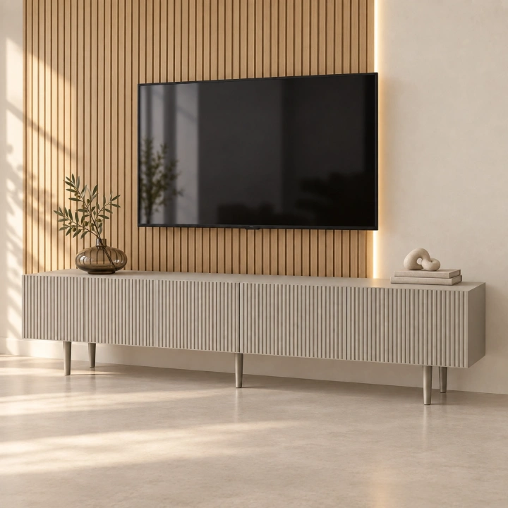 4 Kapaklı TV Ünitesi