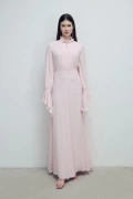 Mirror Elbise Pembe