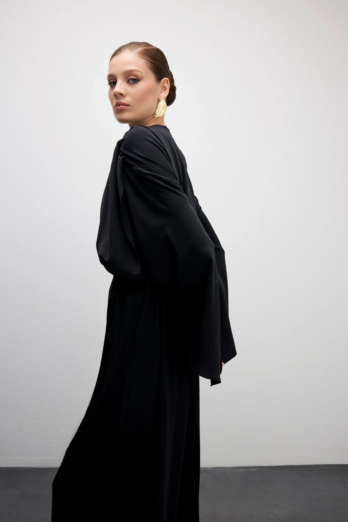 Sway Püsküllü Tulum Siyah