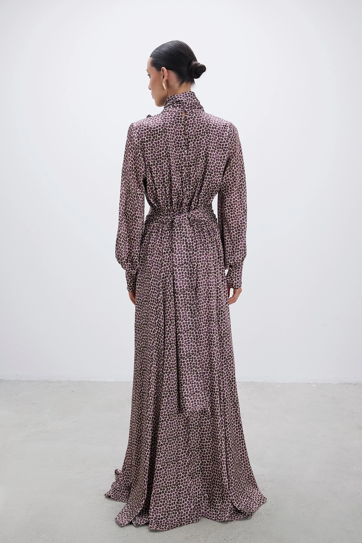 Chain Elbise Mürdüm