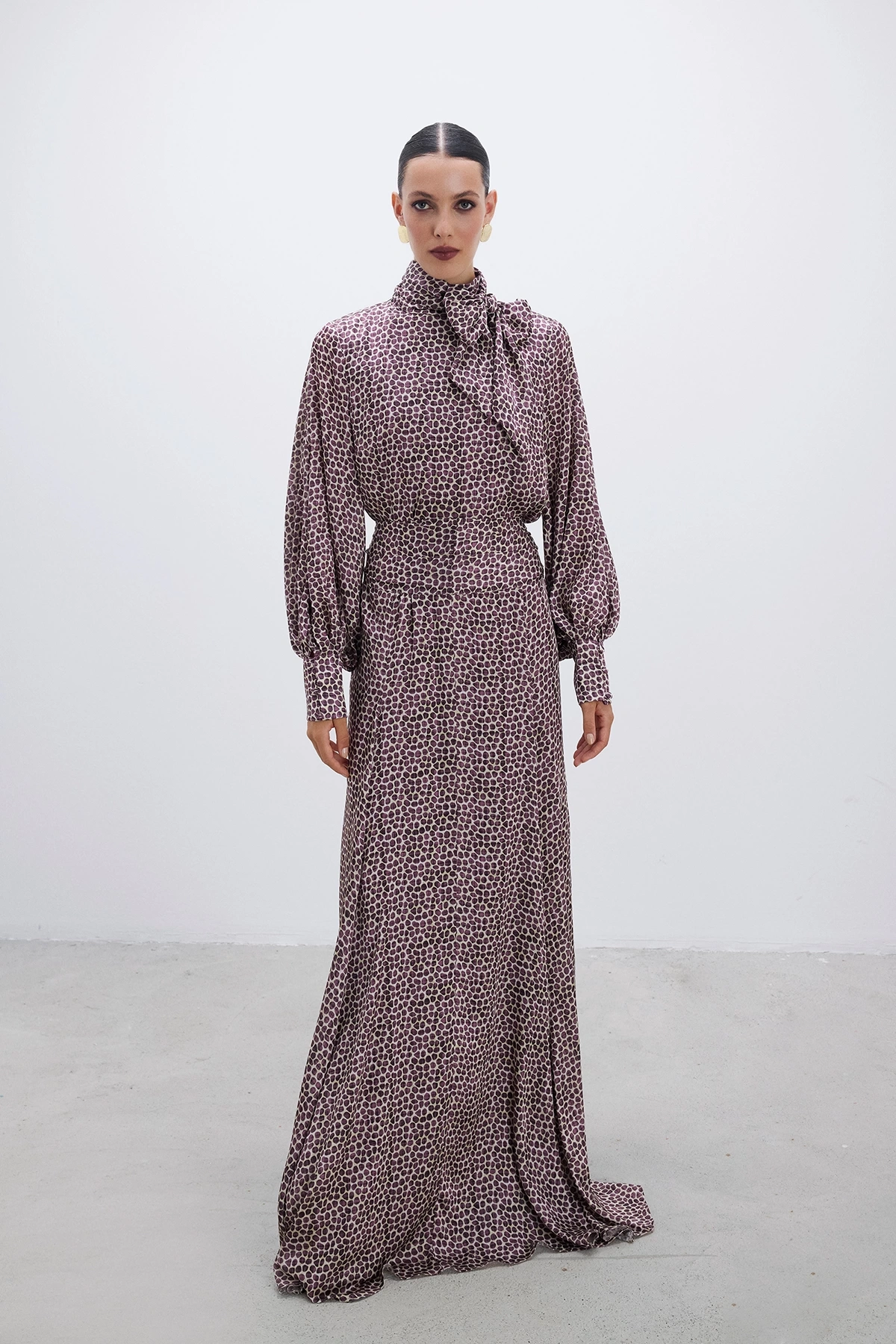 Chain Elbise Mürdüm