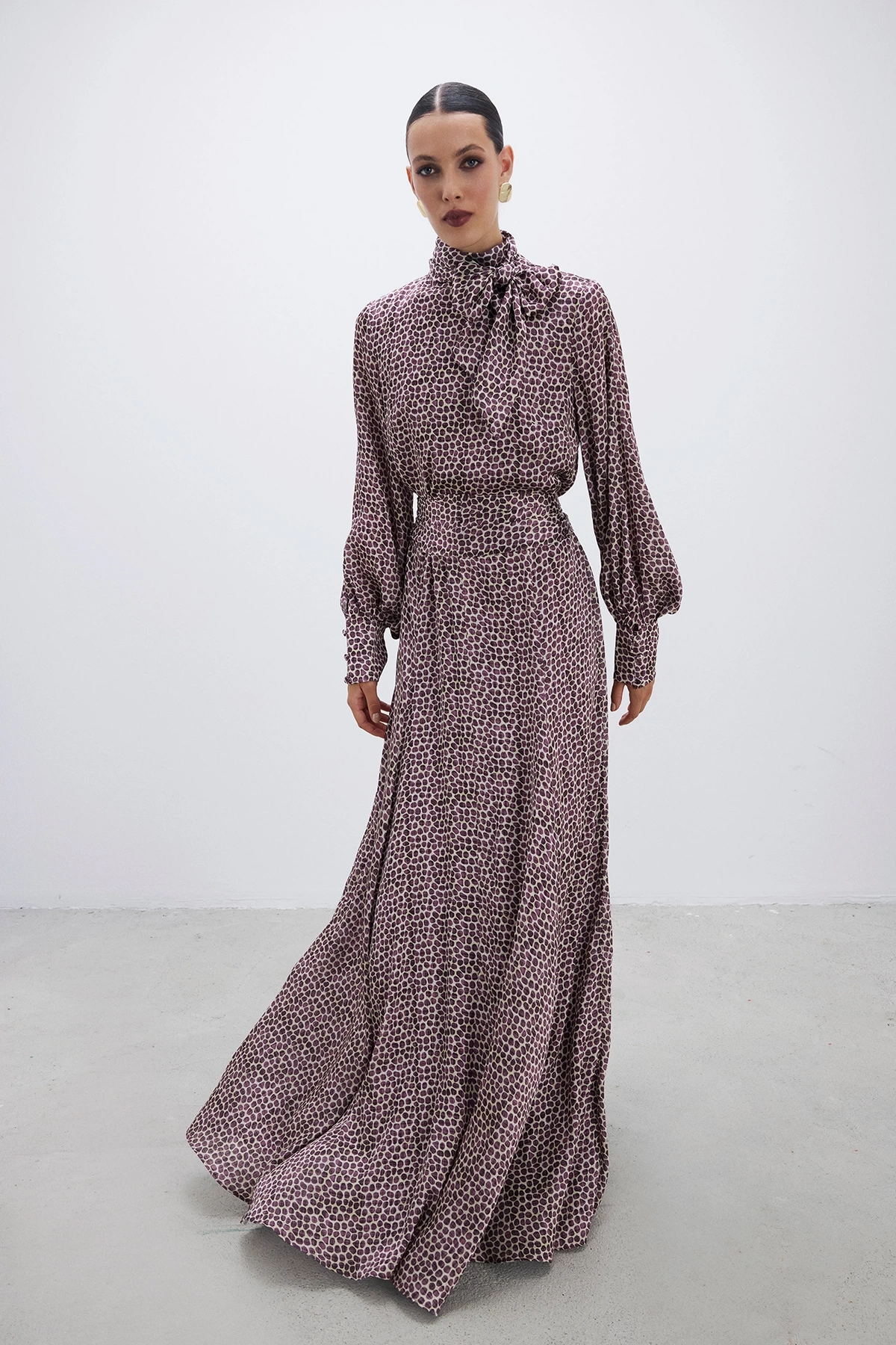 Chain Elbise Mürdüm