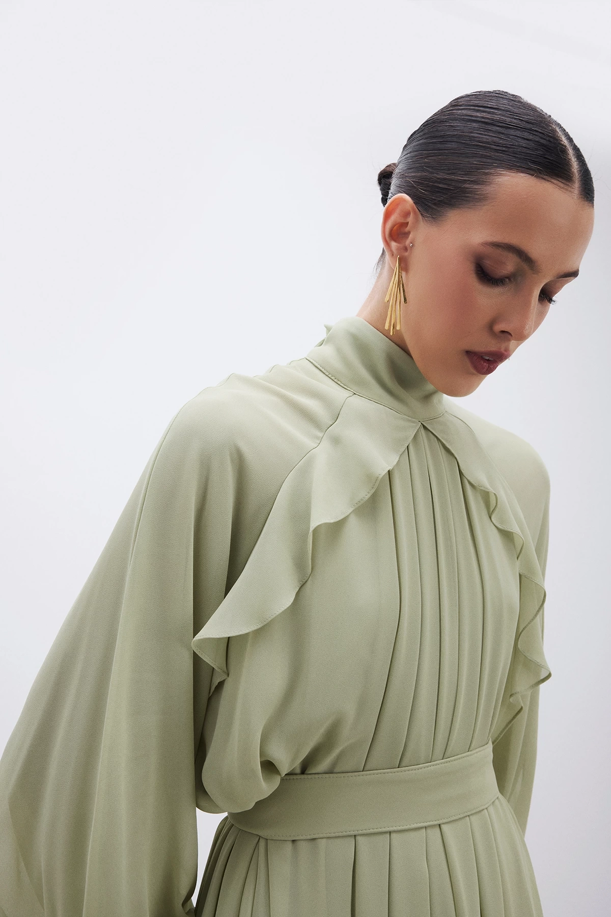 Connie Elbise Yağ Yeşili