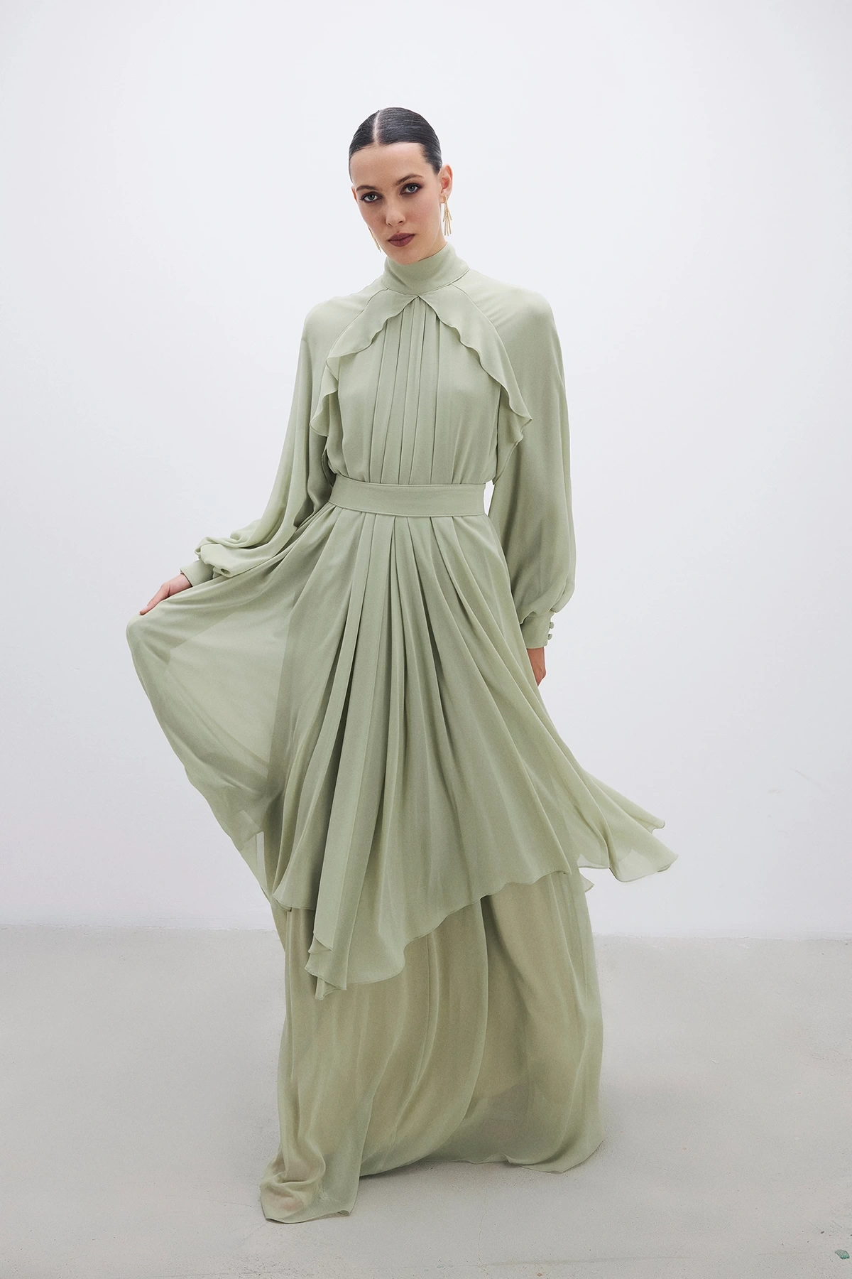 Connie Elbise Yağ Yeşili