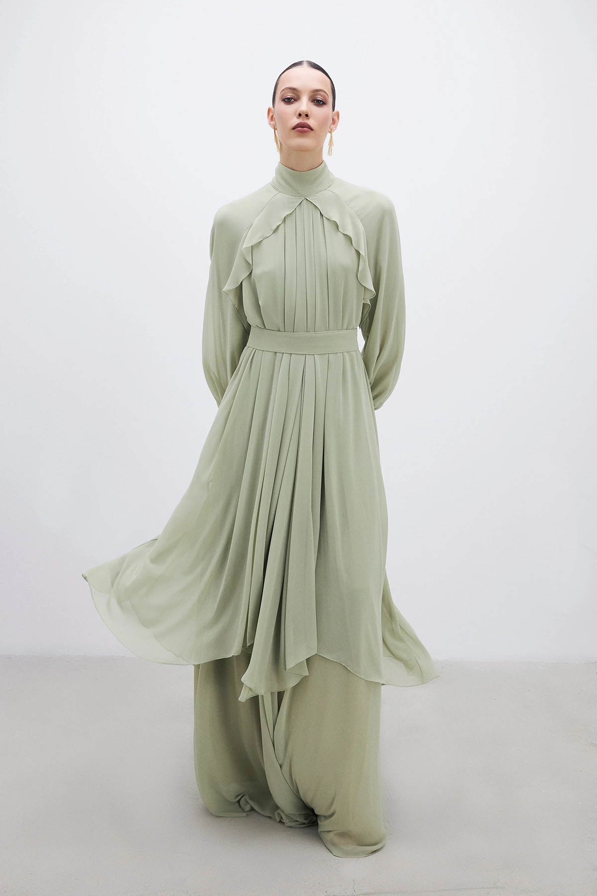 Connie Elbise Yağ Yeşili