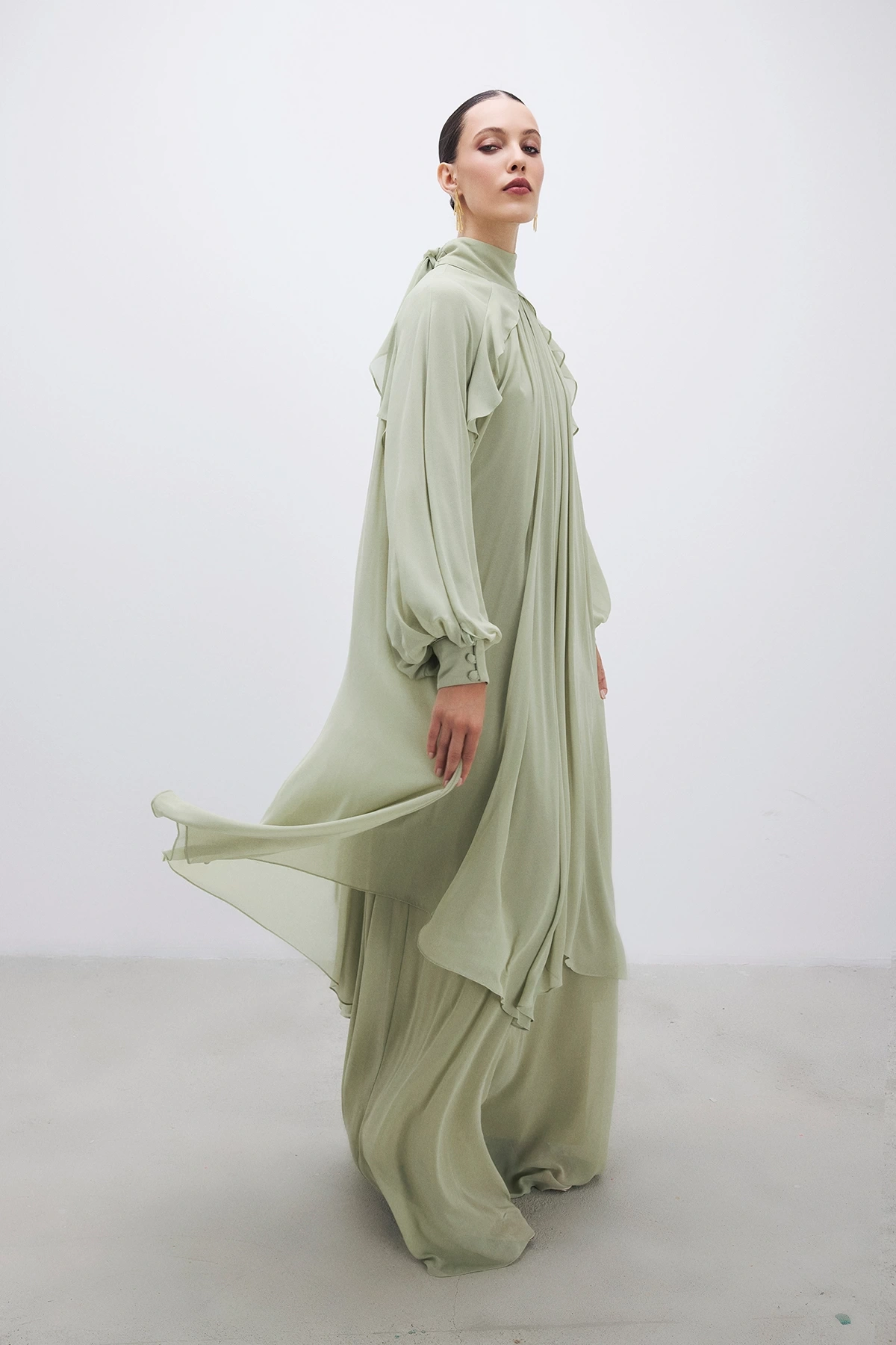 Connie Elbise Yağ Yeşili