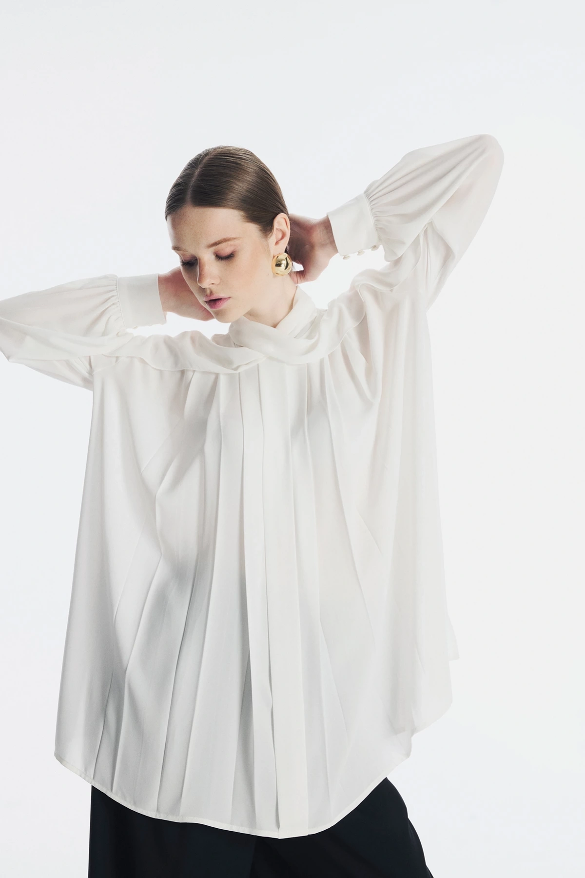 Daphne Gömlek Beyaz