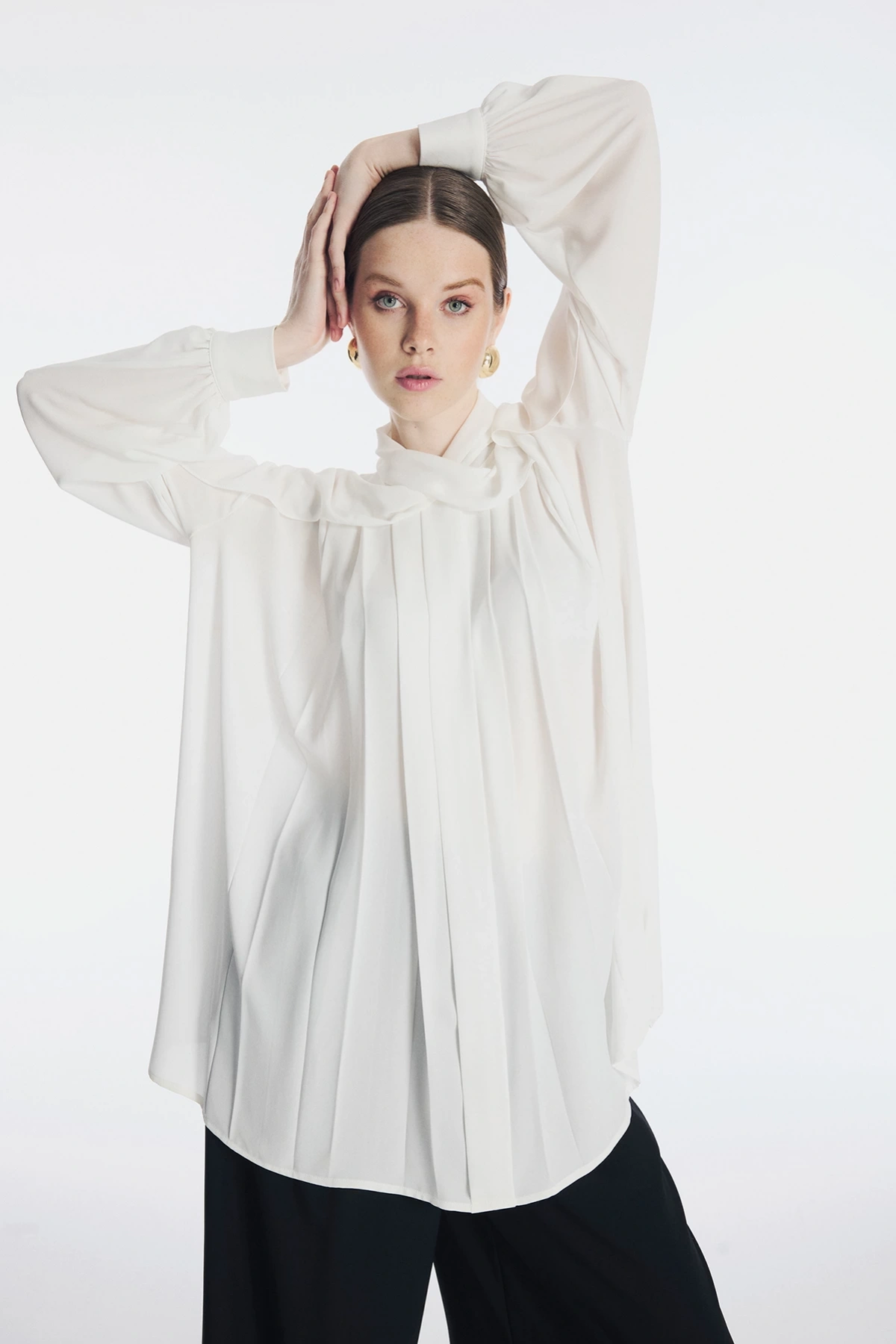 Daphne Gömlek Beyaz