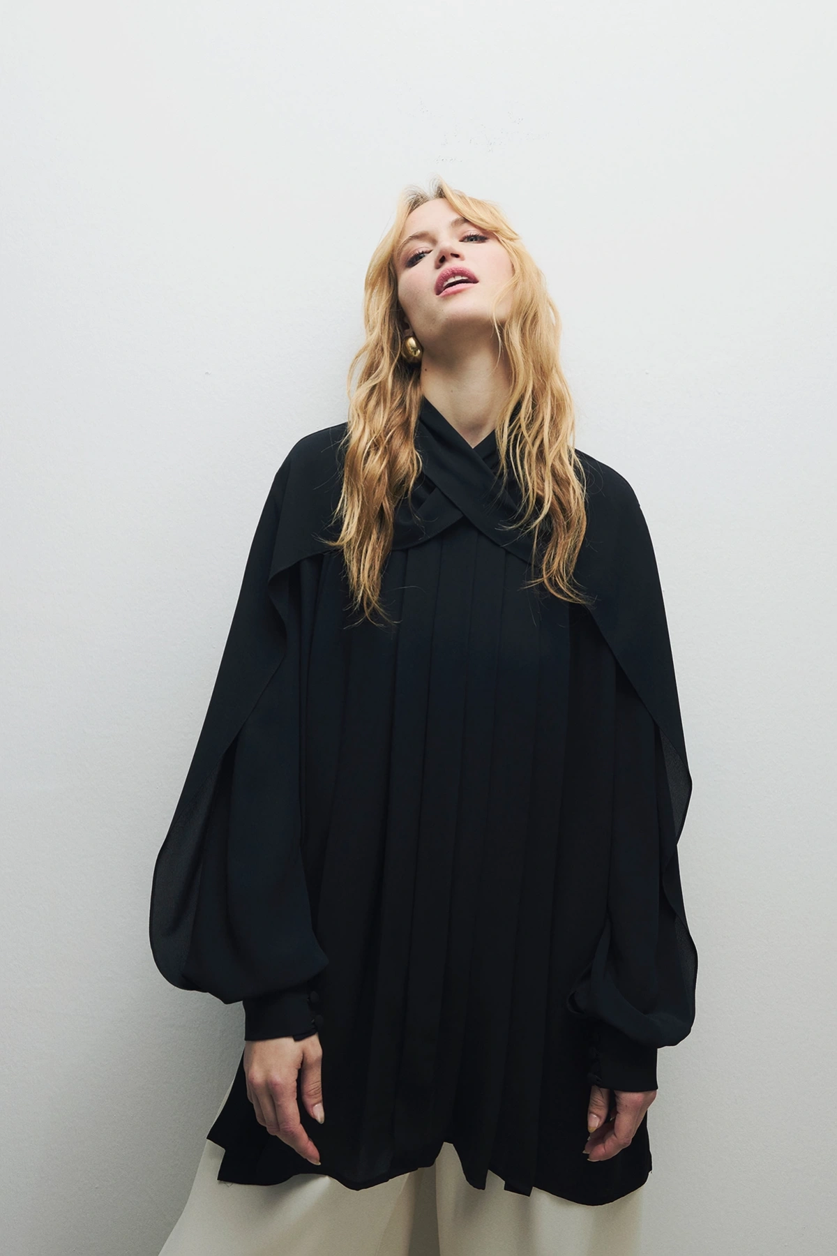 Daphne Gömlek Siyah