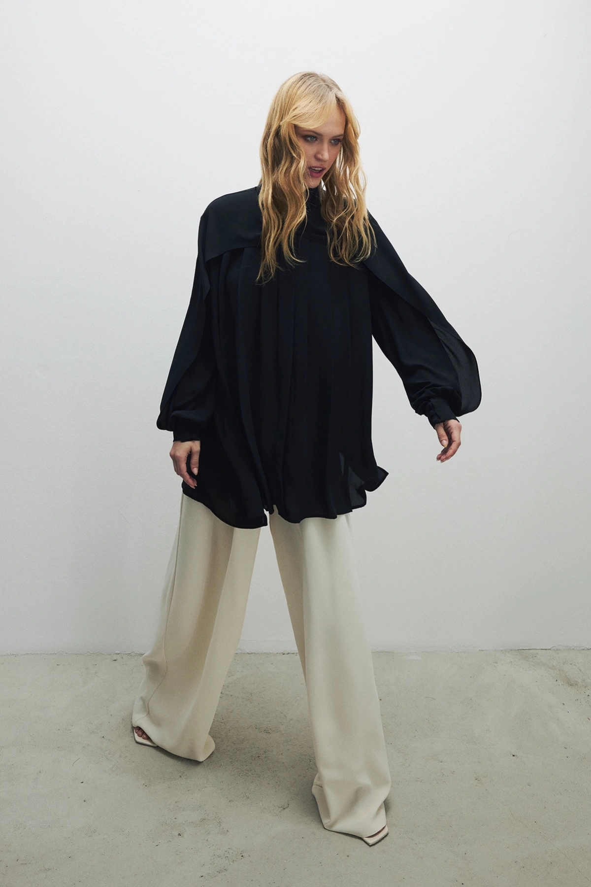 Daphne Gömlek Siyah