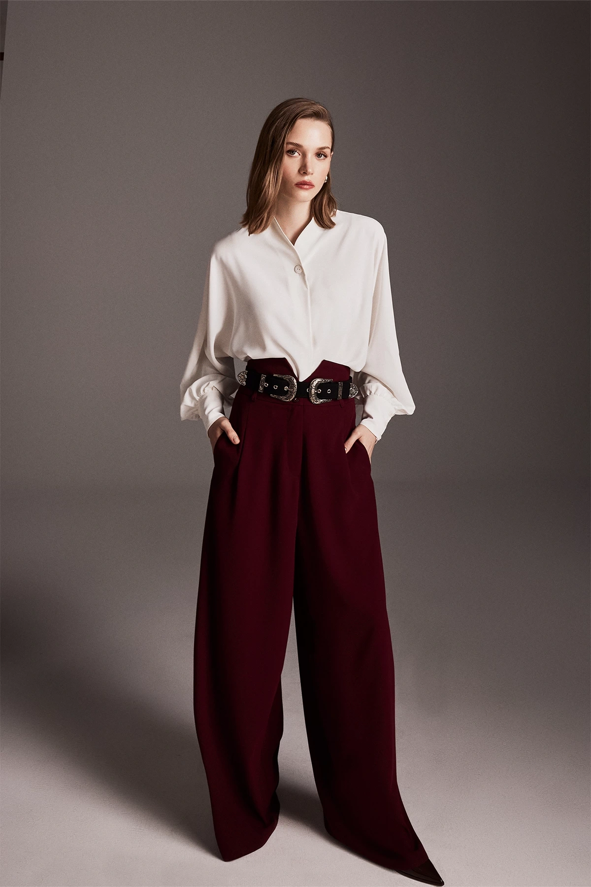 Decato Pants Bordeaux