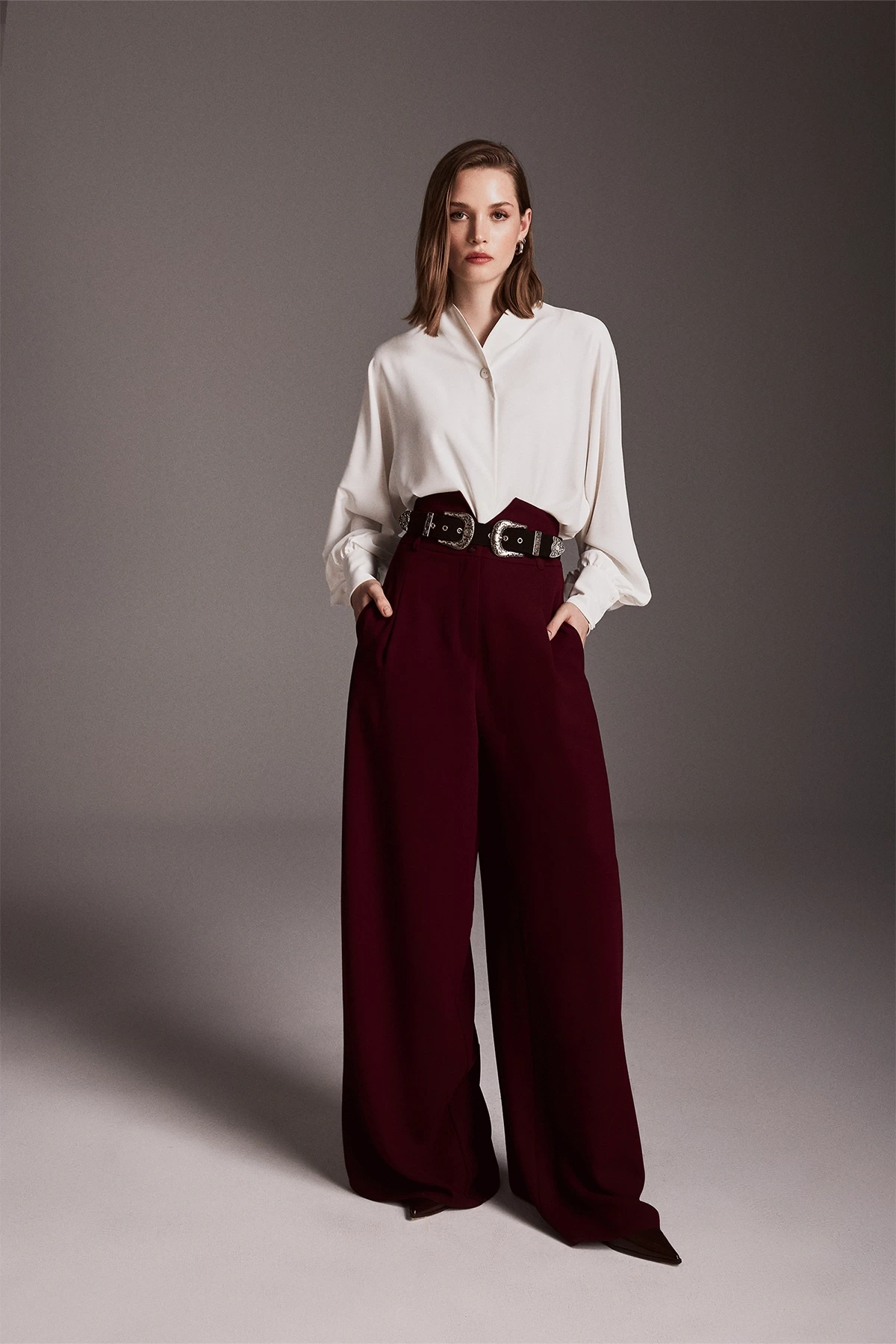 Decato Pants Bordeaux