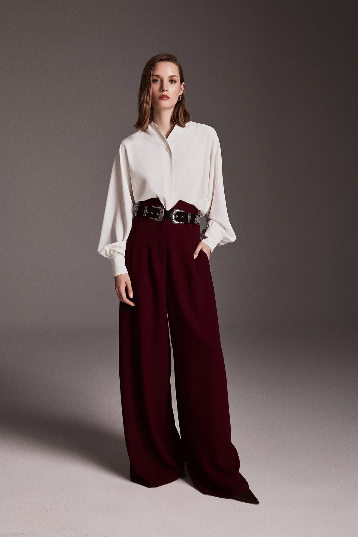 Decato Pants Bordeaux