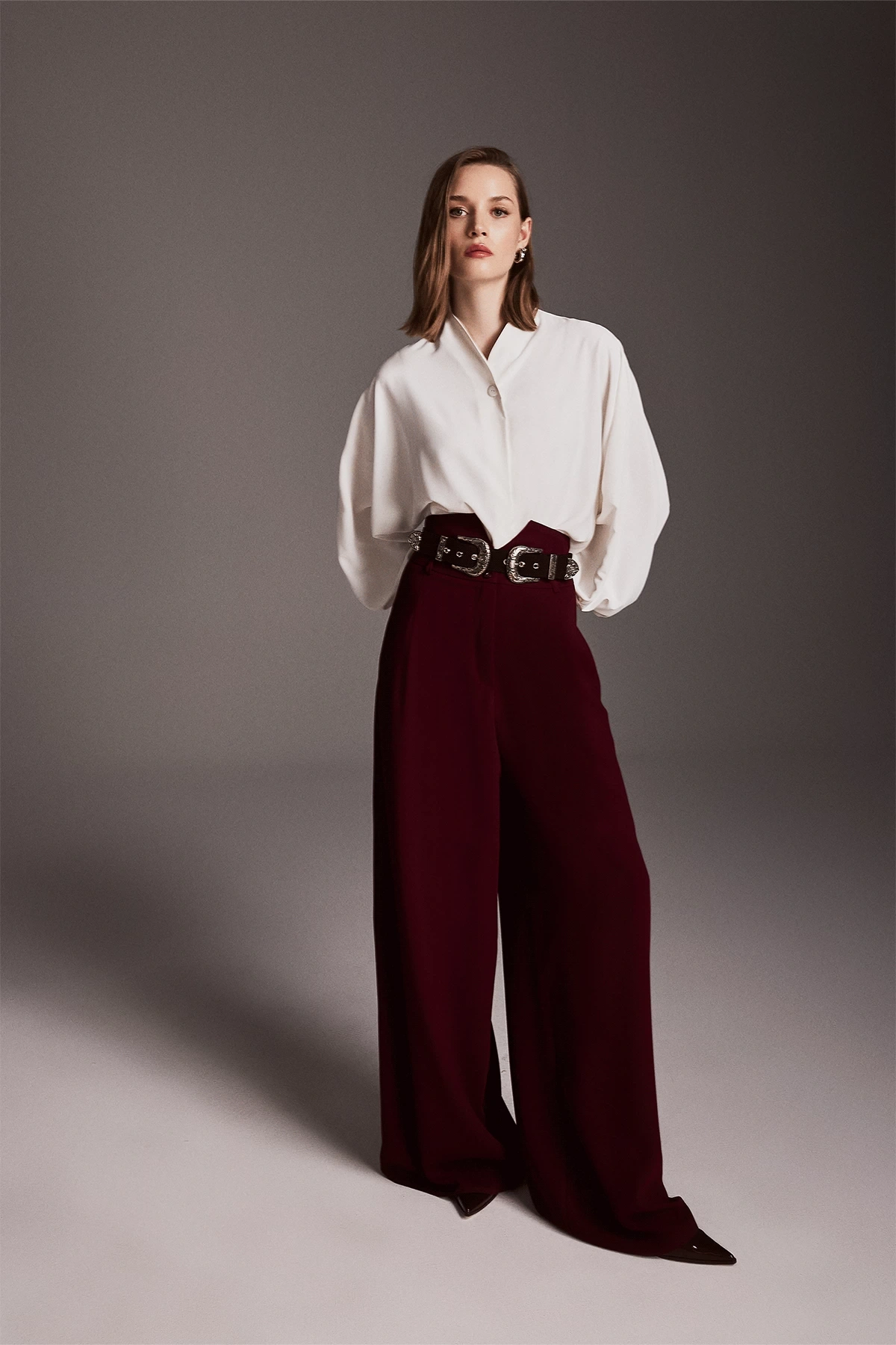 Decato Pants Bordeaux