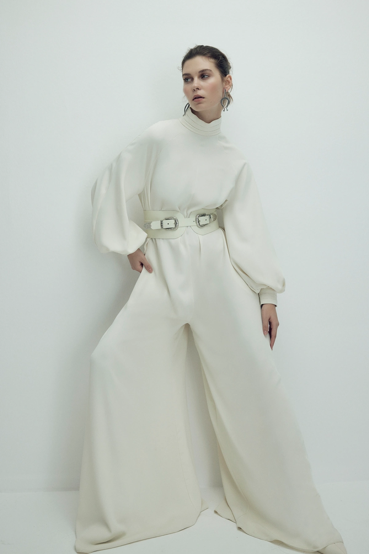 Dylan Jumpsuit Beige