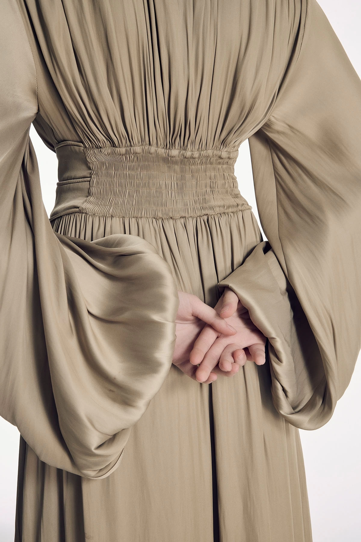 Fame Elbise Yağ Yeşili